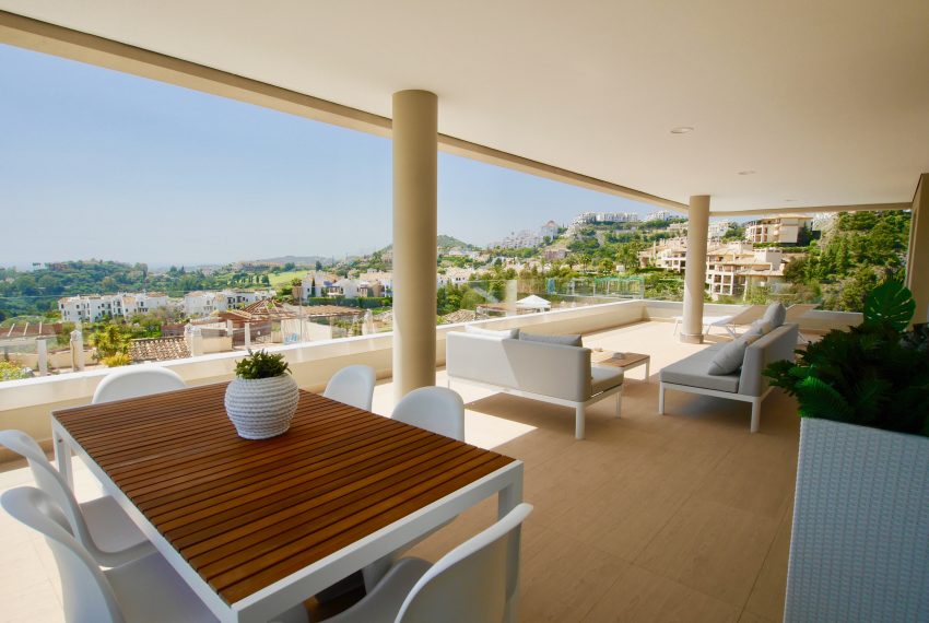 Penthouses af høj kvalitet og lejligheder i øst Marbella billede