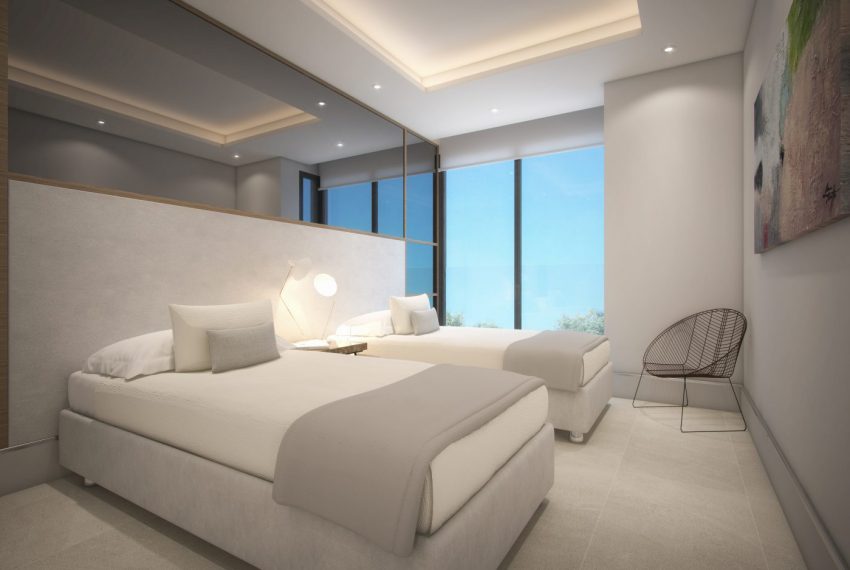 first-line-strand-raekkehuse-naer-marbella-bedroom